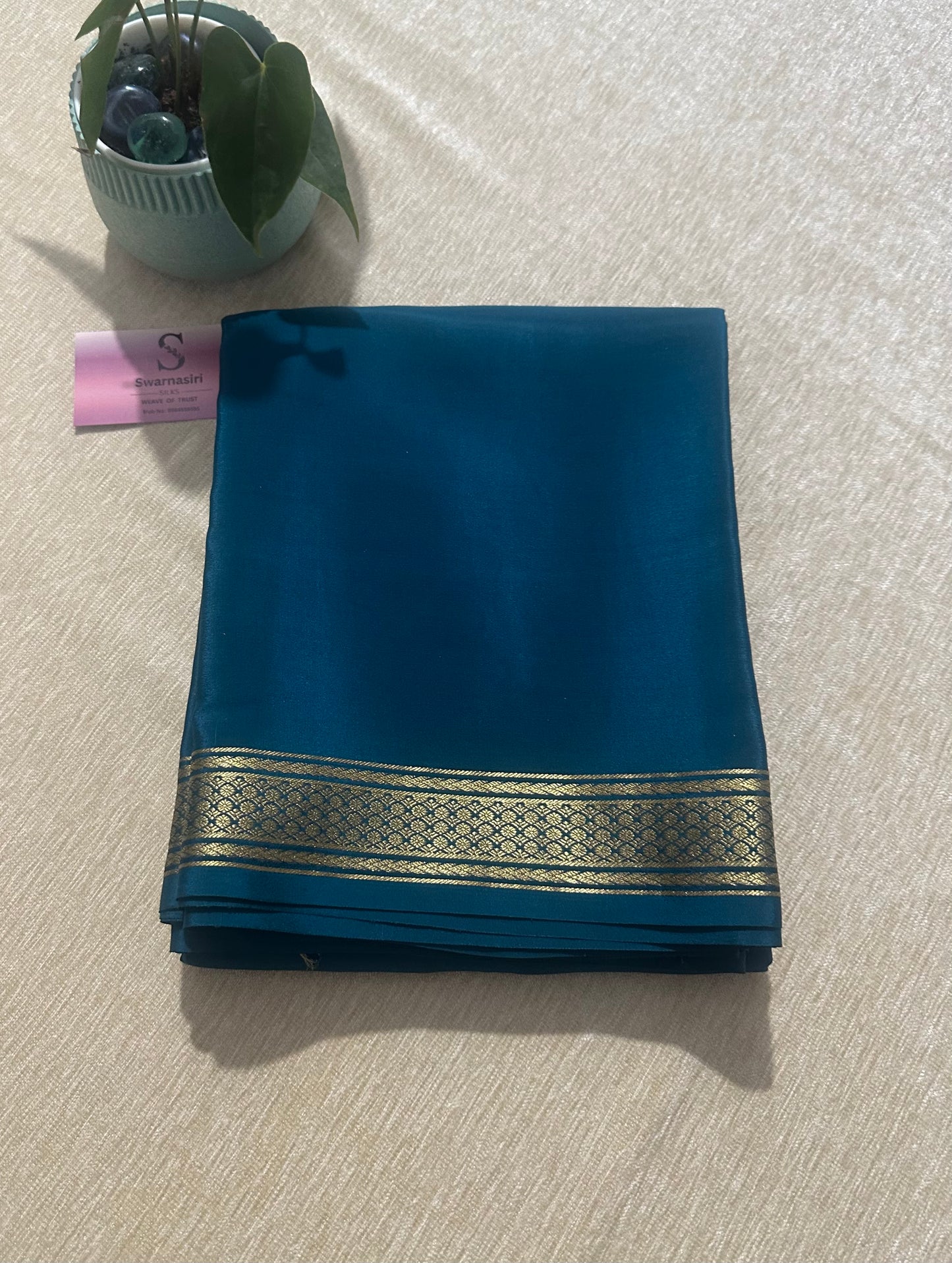 Pure mysore crepe silk saree 19