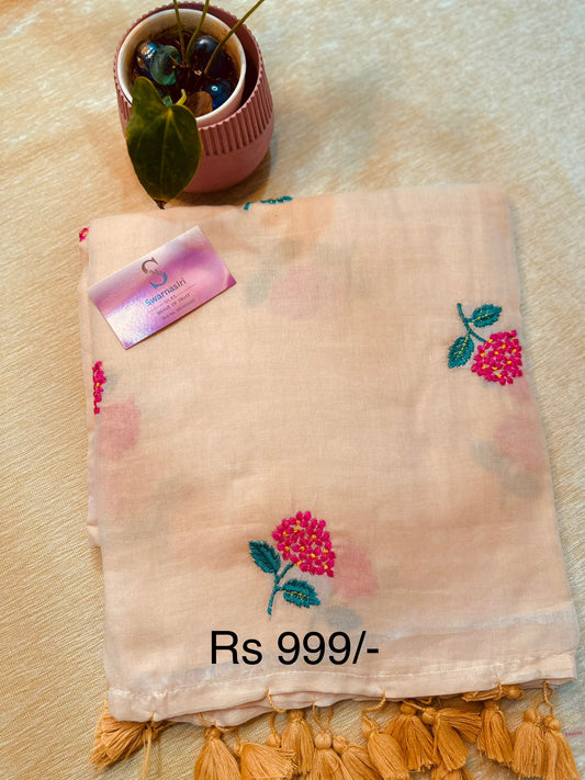 Mul cotton saree 120 count