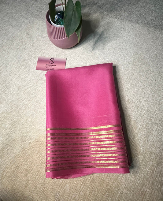 Pure mysore crepe silk saree 20