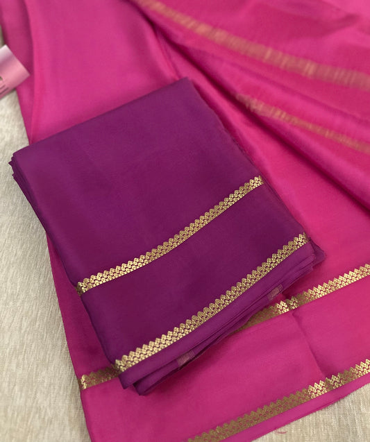 Pure mysore crepe silk saree 05