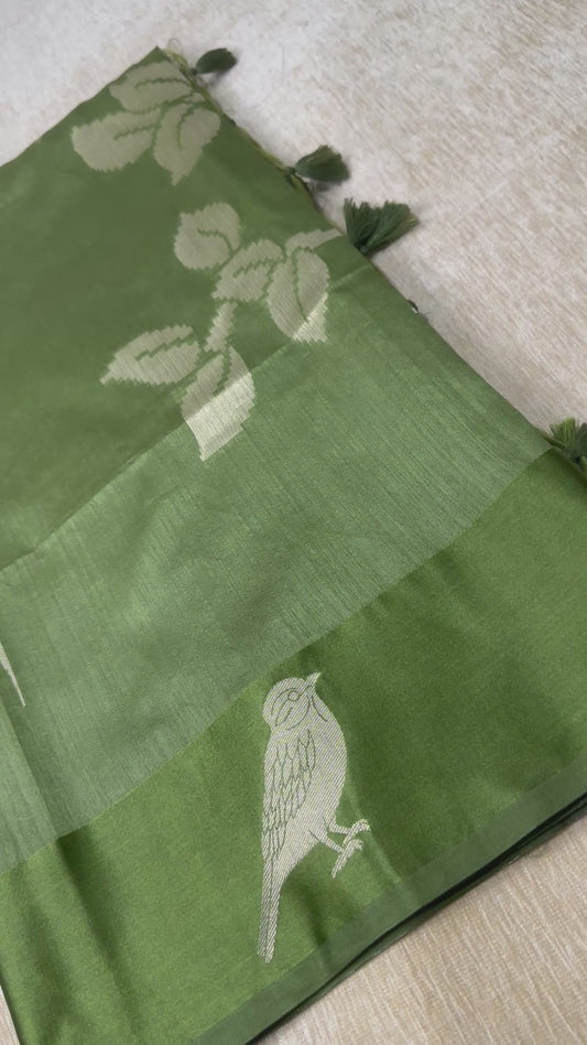 Premium tussar saree