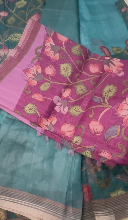 Kota semi organza-Pink